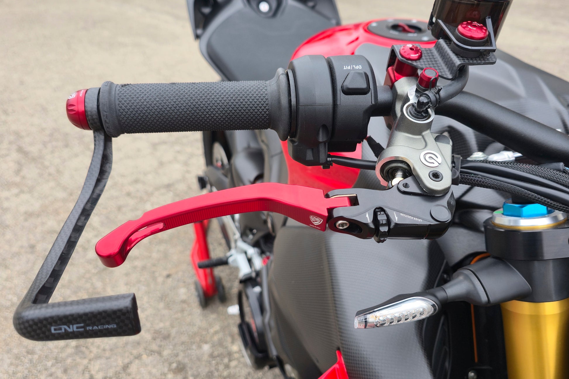 Opklapbare remhendel - met horizontale verstelknop Kawasaki Ninja ZX-10R 40th Anniversary Edition (2024+)