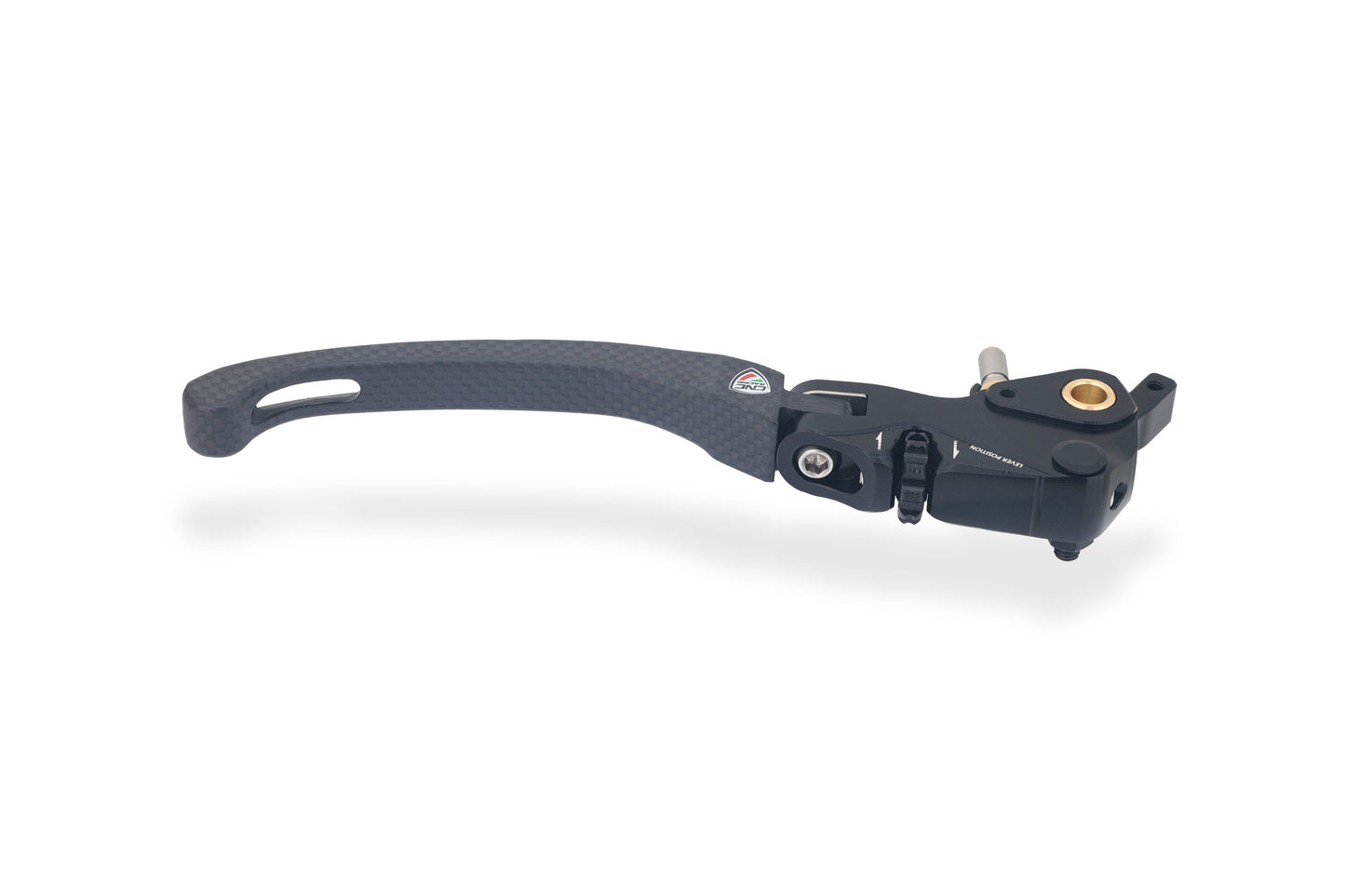 Carbon opklapbare remhendel - met horizontale verstelknop Kawasaki Ninja ZX-10RR (2021+)