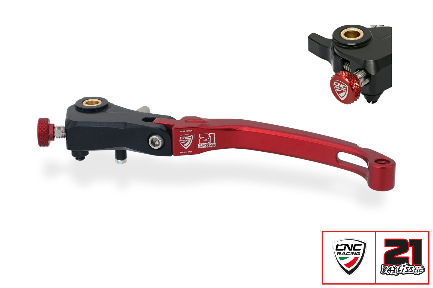 Opklapbare en verstelbare koppelingshendel Troy Bayliss Limited Edition Ducati Multistrada V4 S Sport (2021+) rode variant