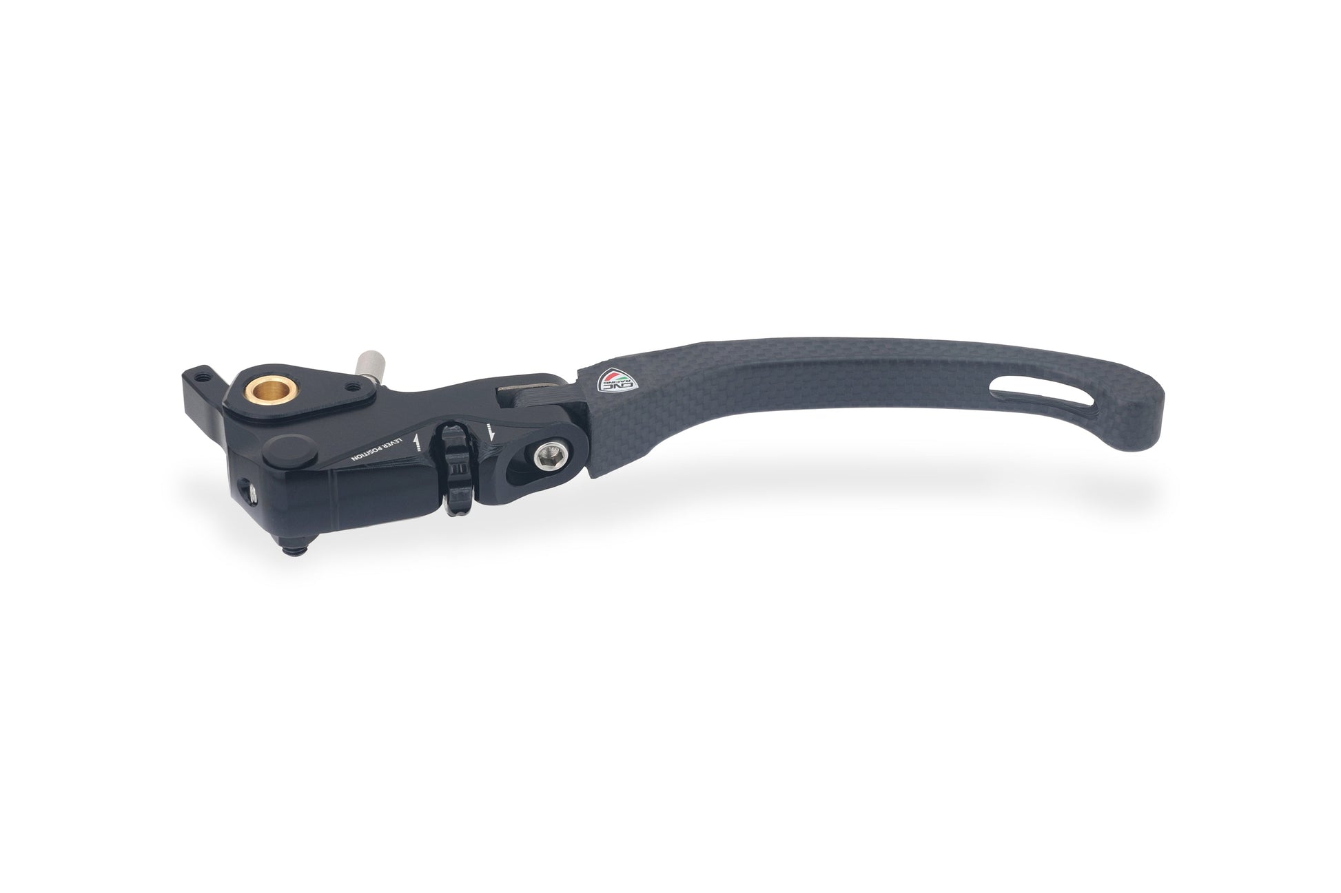 Carbon opklapbaar koppelingshendel - met rollende verstelknop Ducati Panigale V4S (2025+)