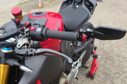 Carbon opklapbaar koppelingshendel - met rollende verstelknop Ducati XDiavel Black Star (2021-2022)