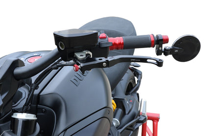 Stuurgewichtset 'Mini' CNC Racing Aprilia RSV4 Factory (2025+) gemonteerd inclusief CNC Racing hendelset