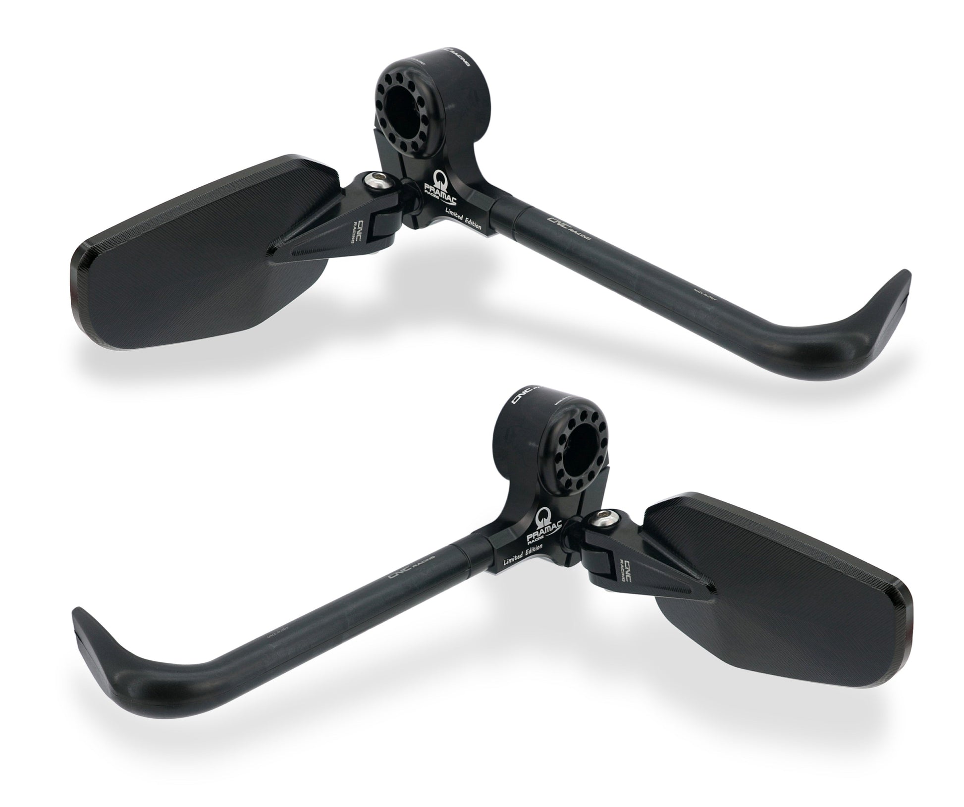Voordeelpakket bar-end spiegels en hendelbeschermers - Pramac Racing Limited Edition Suzuki GSX-R1100 (1986-1998) overzicht