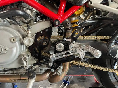 Remschakelset Corse monoposto Ducati Hypermotard 1100S (2007-2009)