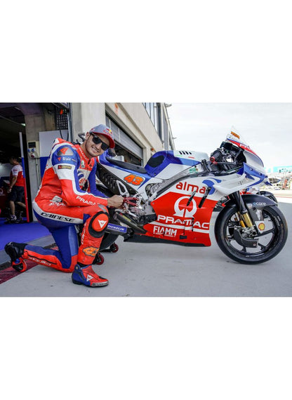 Adjustable rear set RPS EASY for Ducati Panigale V4 with road and reverse shift - Pramac Limited Edition