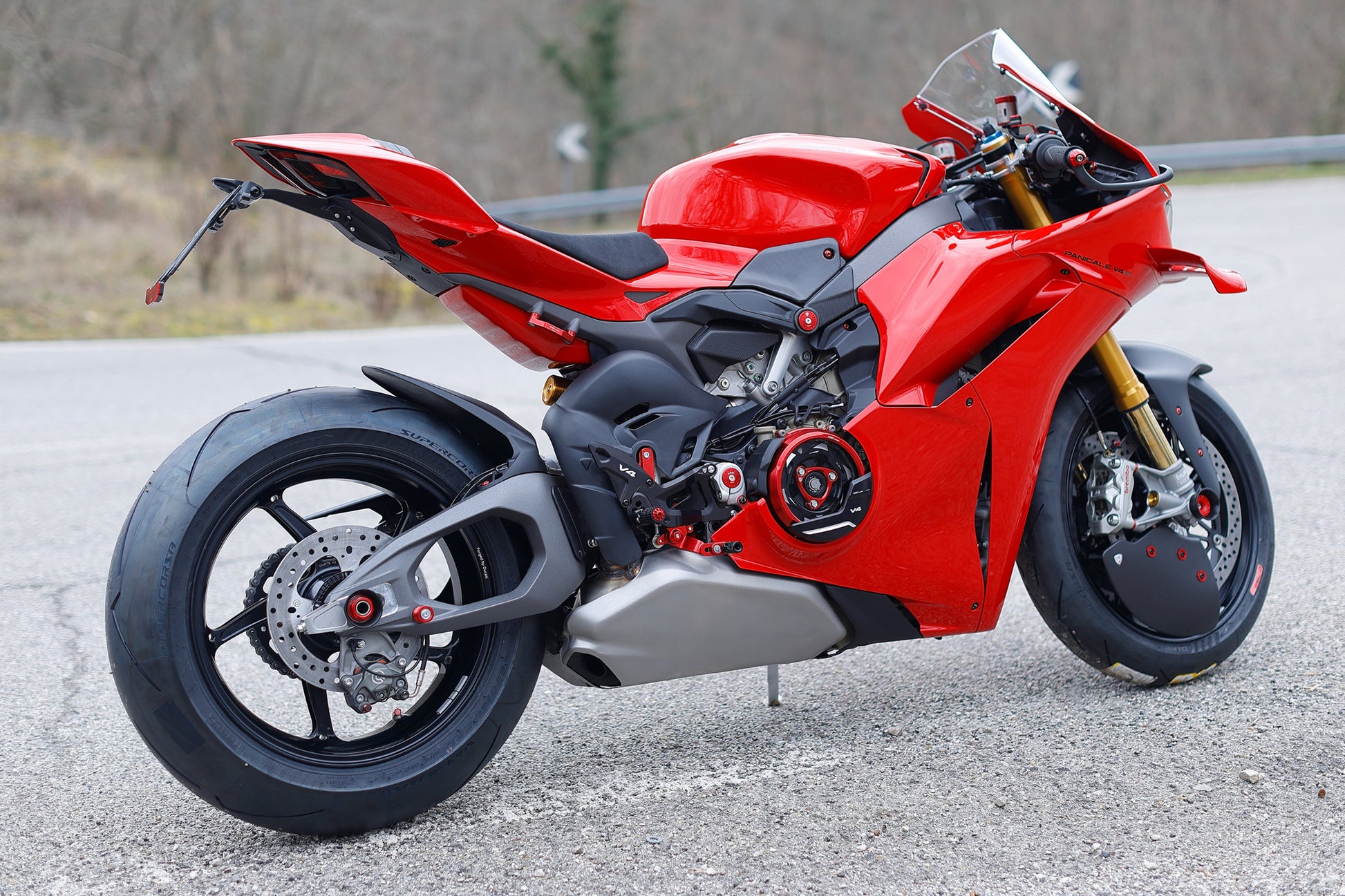 Adjustable rear sets RPS Ducati Panigale V4 Tricolore Italia (2025+)