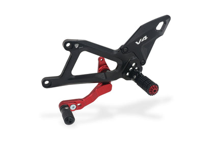 Adjustable rear sets RPS Ducati Panigale V4 Tricolore Italia (2025+)