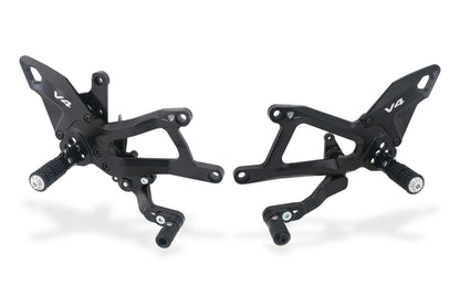 Adjustable rear sets RPS Ducati Panigale V4 Tricolore Italia (2025+)