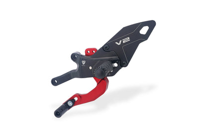 Verstelbare remschakelset PE418 CNC Racing - Ducati Panigale V2S FB63 (2026)