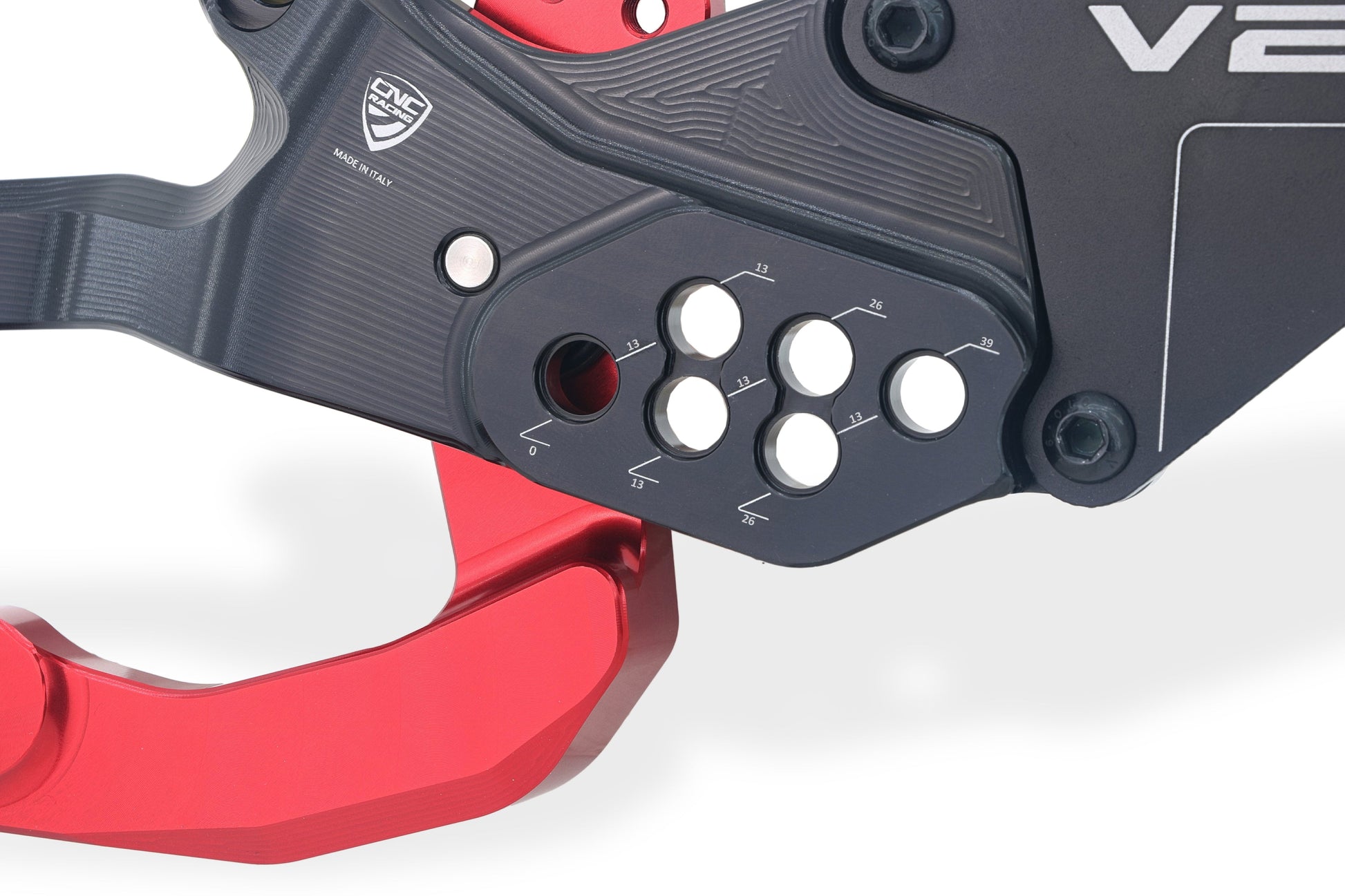 Verstelbare remschakelset PE418 CNC Racing - Ducati Panigale V2S FB63 (2026)