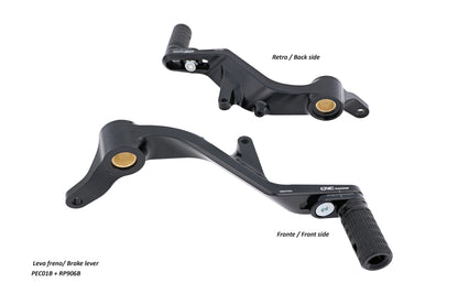 CNC Racing Vast Schakelpedaal of Rempedaal Uiteinde - M6 Ducati Multistrada 1260 S Grand Tour (2020)