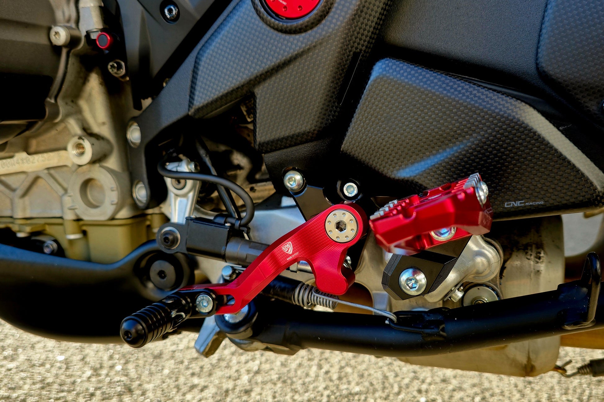 Reverse Shift (GP stijl) Schakelpedaal 'Slide' - Ducati Multistrada V4 Pikes Peak (2025+)