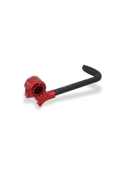 Front Brake Lever Guard with Bar-End Mirror Fitting
