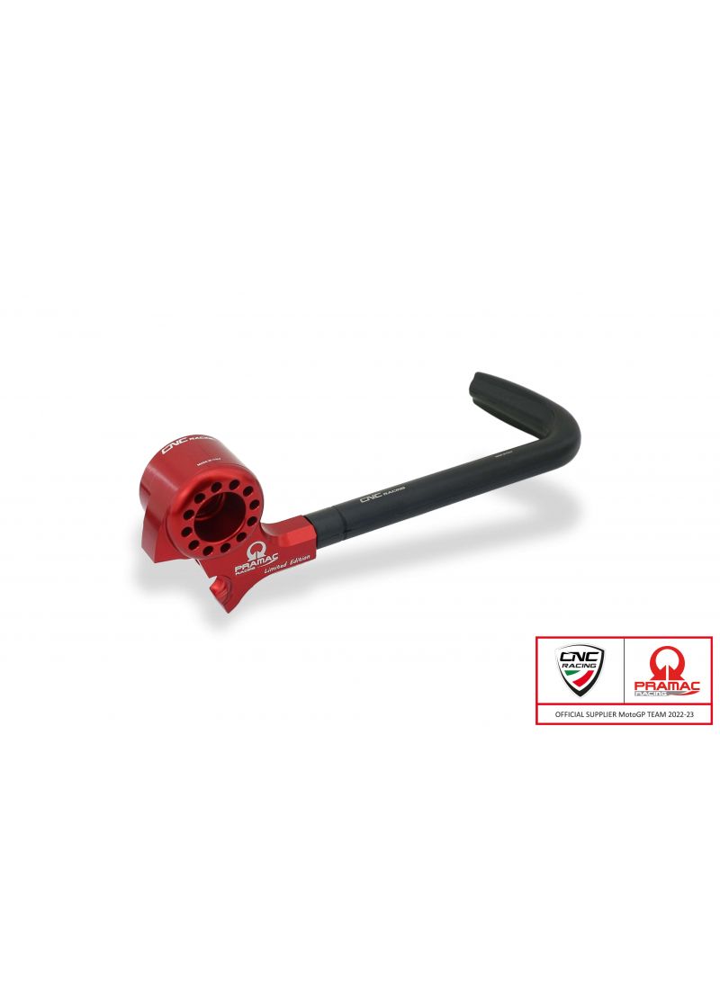 Front Brake Lever Guard with Bar-End Mirror Fitting - Pramac Racing Limited Edition