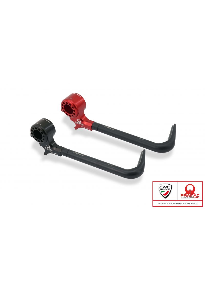 Front Brake Lever Guard with Bar-End Mirror Fitting - Pramac Racing Limited Edition Triumph Speed Triple 1200 RS (2021-2024)