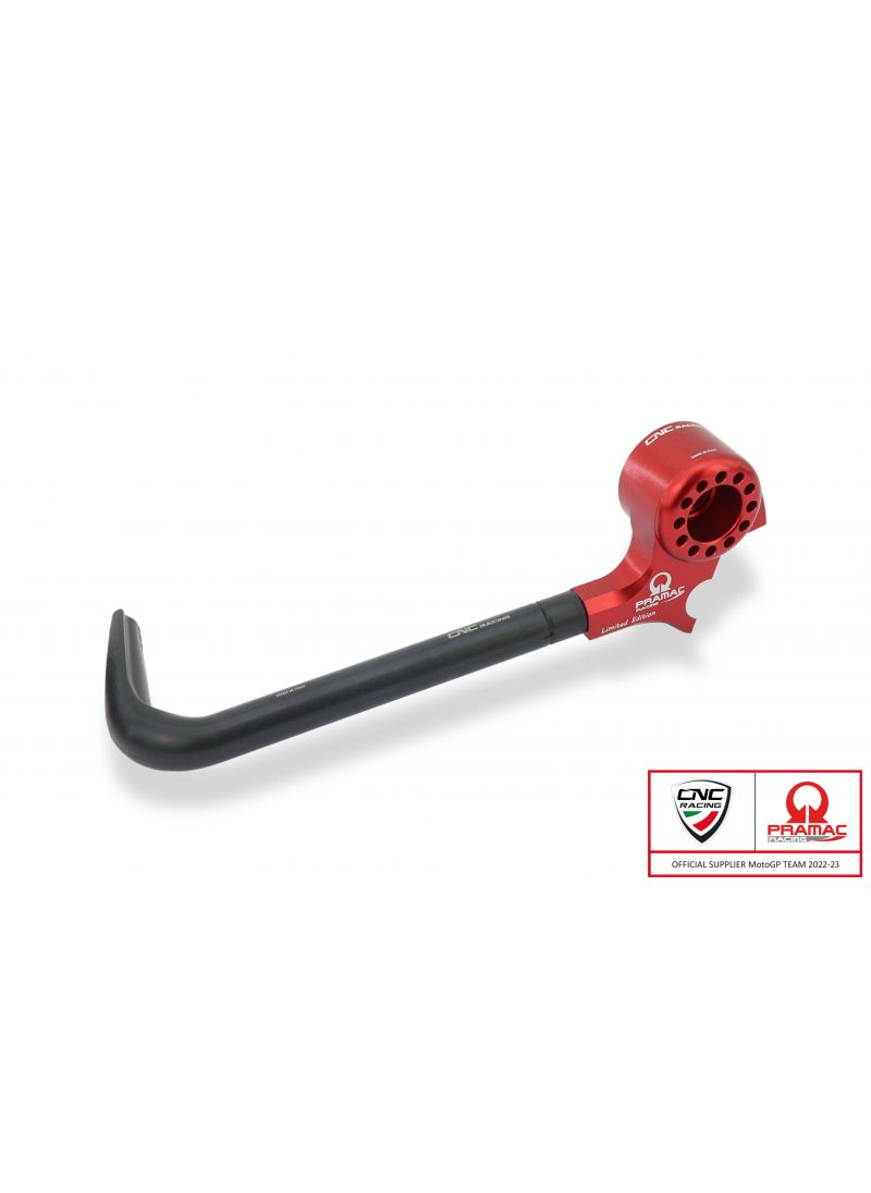 Koppelingshendelbeschermer met bar-end spiegel montagesteun - Pramac Racing Limited Edition Ducati Panigale V4 Tricolore Italia (2025+)