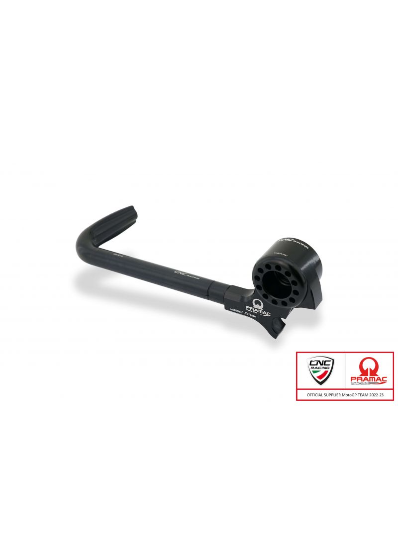 Clutch Lever Guard with Bar-End Mirror Fitting - Pramac Racing Limited Edition Ducati Hypermotard 1100 EVO (2010-2012)