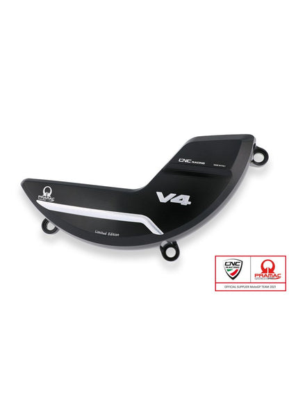 Clutch Cover Protector Ducati Panigale V4 CNC Racing - Pramac Limited Edition Ducati Streetfighter V4 (2023+)