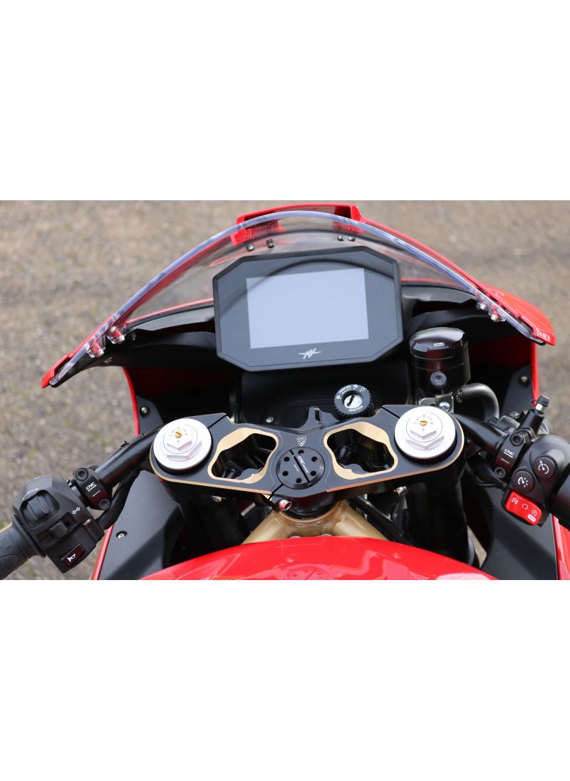 Triple Clamps / Top Yoke MV Agusta - Bicolore