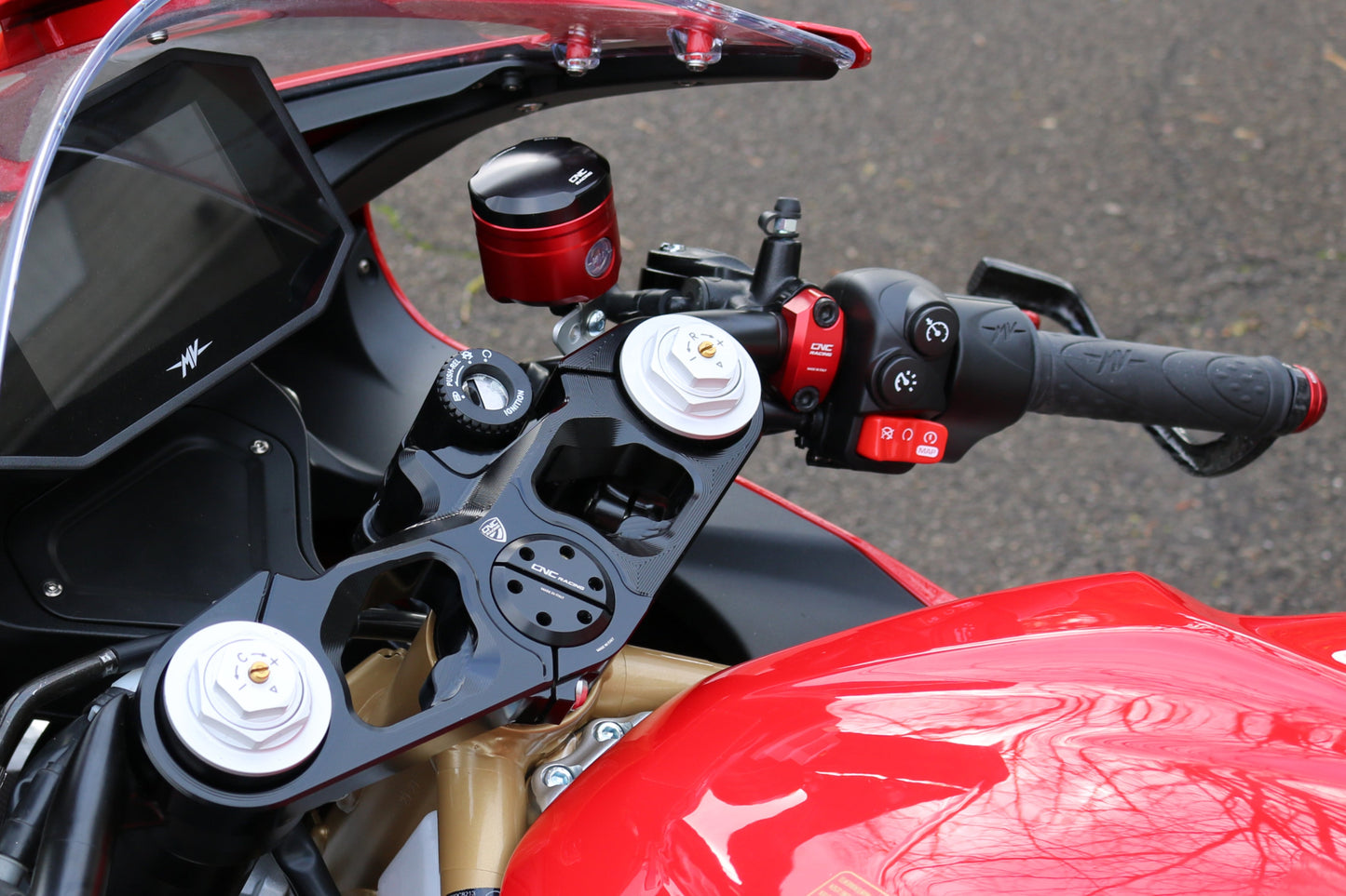 Brembo steun zonder spiegel schroefdraad Ducati XDiavel (2018+)
