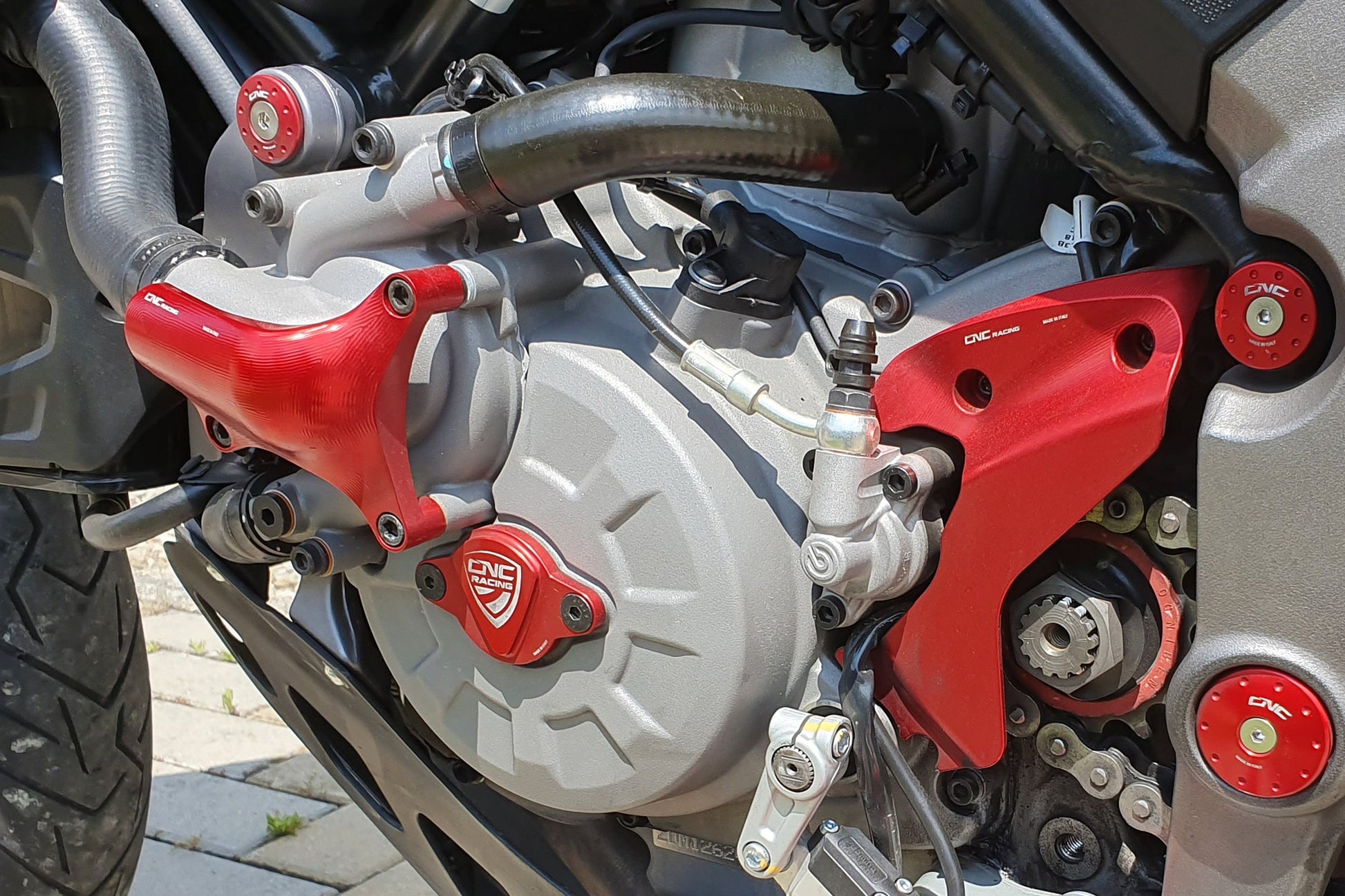 Waterpomp beschermer 'Nuovo' Ducati Monster 1200 R (2016-2019)