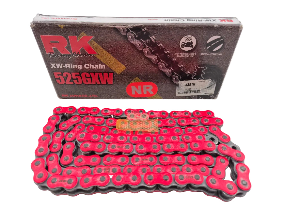 Outletdeal Neon Red ketting RK Chain GXW