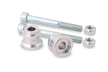CNC Racing RM259S stuurverhogers 20mm in zilver voor Ducati Monster 950, met bouten en moeren