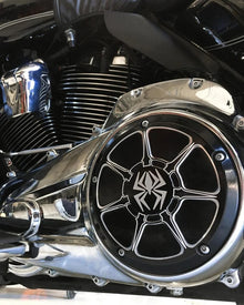 Rekluse Derby Cover primary chain cover - Black - Harley-Davidson Sportster 883 en 1200 (2004-2019)