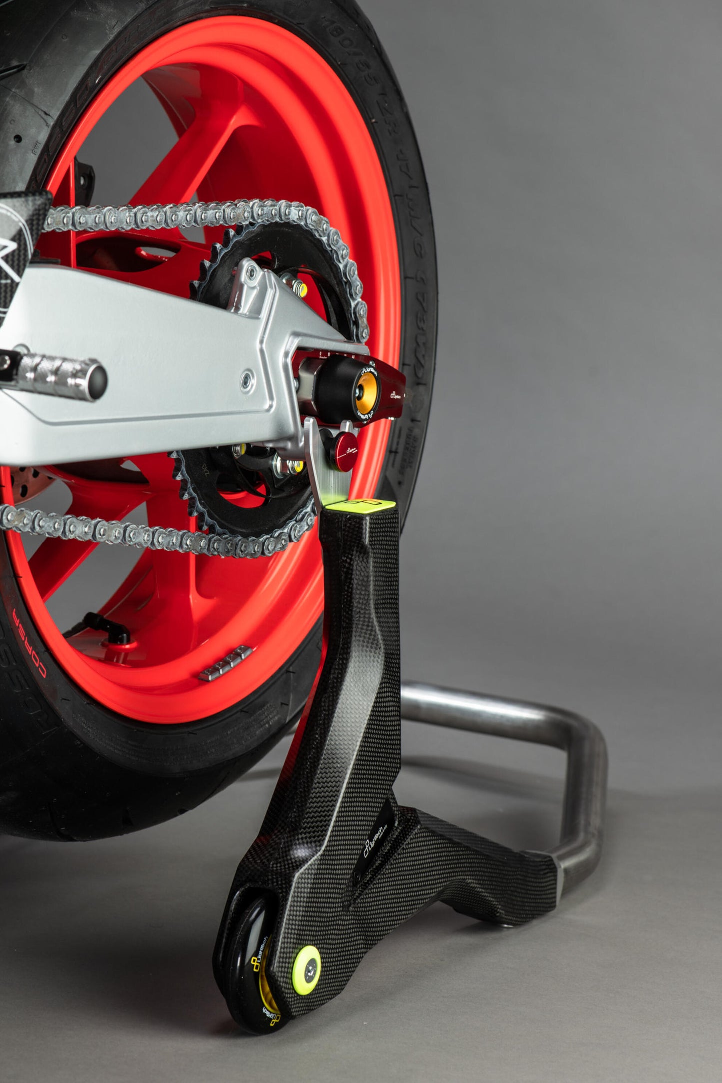 LighTech Carbon Paddock Stand Aprilia 660