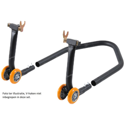 Modulaire paddockstand met L-haken en vier wielen - Kawasaki ZX-10R (2004-2010)