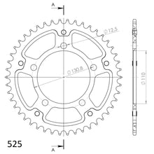 SuperSprox achtertandwiel (zwart) 525 - 45-tands BMW S 1000 RR 2019+