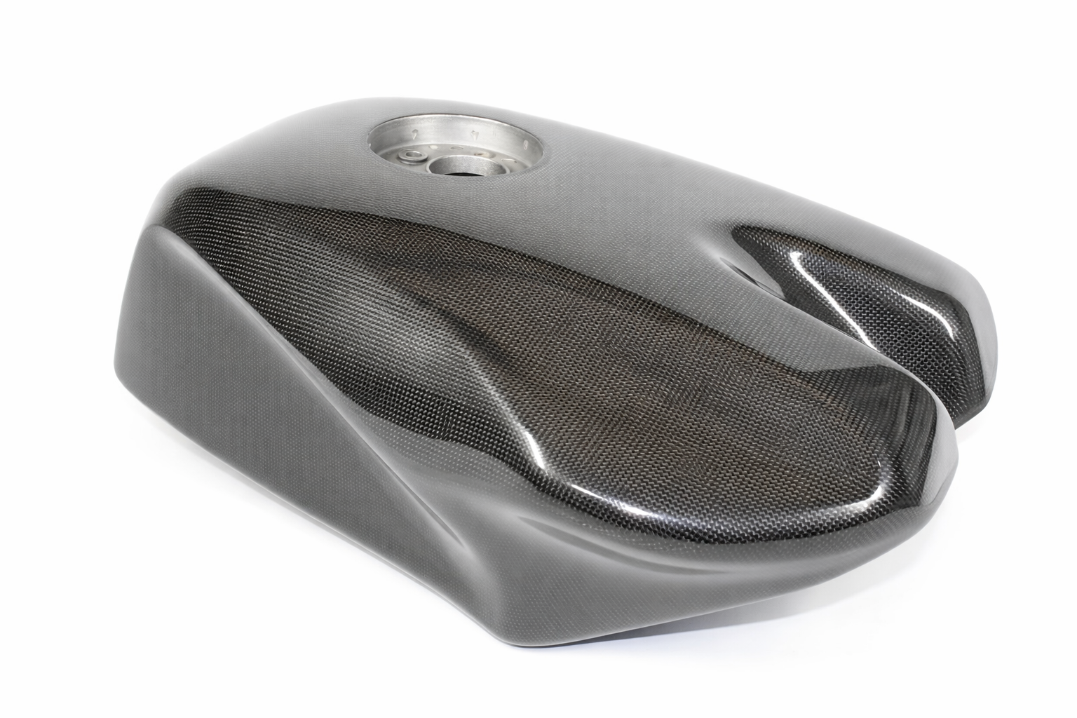 SC00003B carbon benzinetank Ducati 748 916 996 998 zijaanzicht rechtsvoor