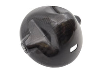 Linker aanzicht van volledig carbon koplamp behuizing voor Ducati Monster