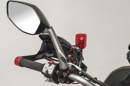 Rem-Koppelingsvloeistof Reservoir 12ml - Rebel Kawasaki ZZR1400 2014-2020 Rood gemonteerd op Multistrada 
