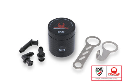 Carbon 12ml (achter)rem of koppeling vloeistof reservoir - Pramac Racing Limited Edition Aprilia Tuono 457 (2025+)