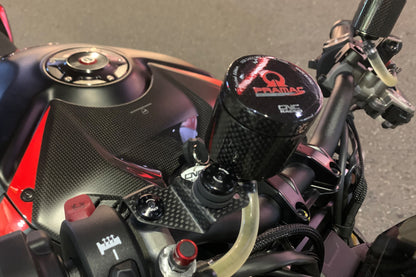 Reservo de fluido de frenos delanteros 25 ml de carbono - PRAMAC Racing Limited Edition Ducati Diavel Carbon (2011-2018)