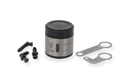 Depósito de fluido para líquido de frenos trasero o líquido de embrague 12 ml - titanio ducati panigale V4S (2025+)