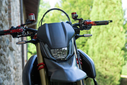 Depósito de fluido para líquido de frenos trasero o líquido de embrague 12 ml - titanio ducati panigale V4S (2025+)