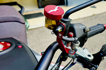 Rem- en koppelingsvloeistofreservoirbeugels (2 st.) Moto Guzzi V100 Mandello (2022+)