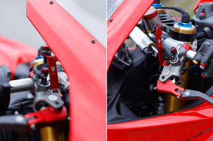 Reservoir mounting bracket Set Panigale V4S (2025+)