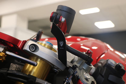 CNC Racing koppelings- en remvloeistofreservoir montageset – Ducati Panigale V2 2025+