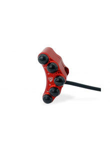 Left Handlebar Switch kit - Street use - Red Version Ducati Hypermotard 1100 EVO (2010-2012)