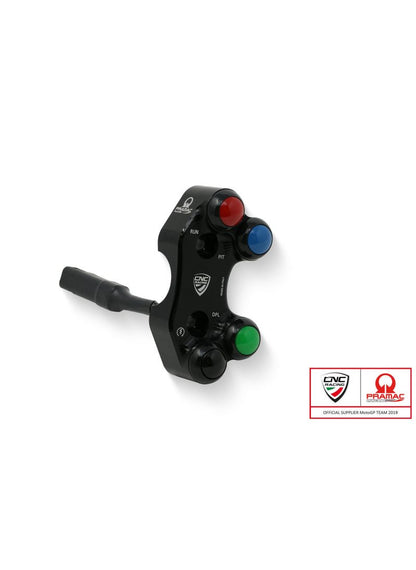 Commutateur de guidon droit CNC Ducati Panigale V4R - OEM et RCS Brembo Frein Master Cylinder - Pramac Limited Edition Ducati Panigale V4 R Racing (2019+)