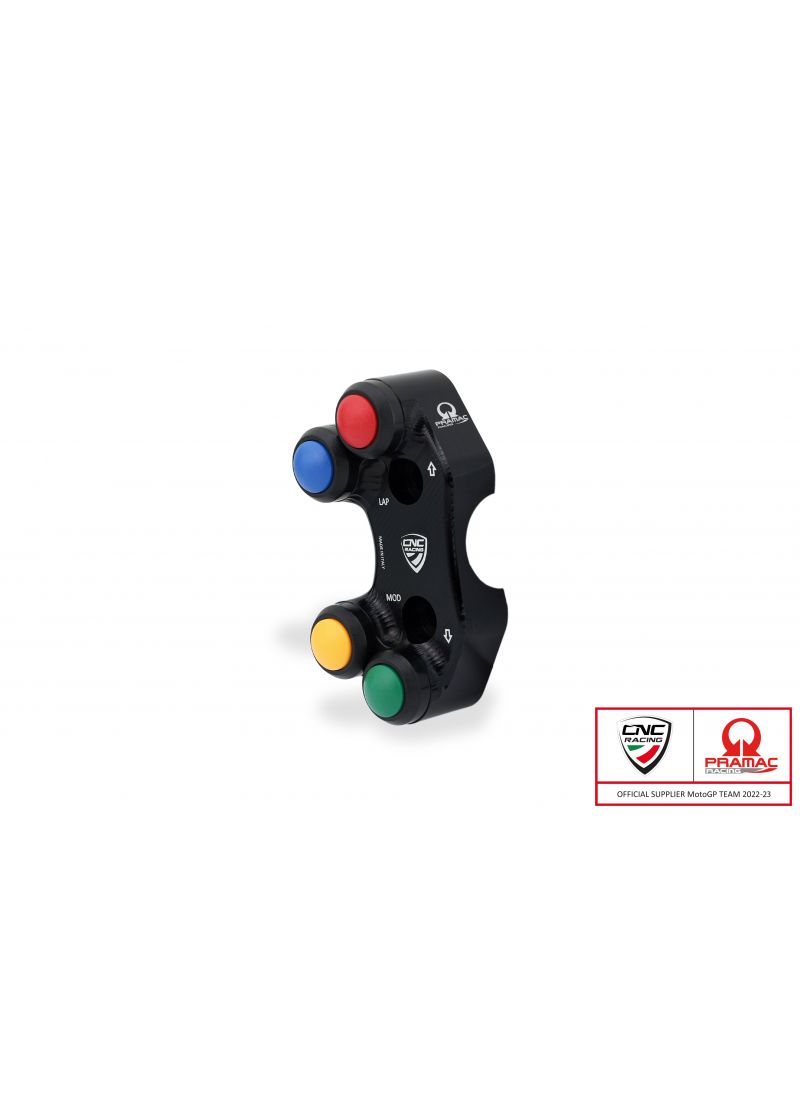 Pramac Left Handlebar Switch kit Race - Ducati Panigale V2 2020+ - Pramac Limited Edition