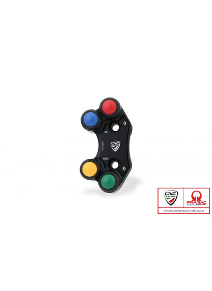 PRAMAC Left styret Switch Kit Race - Ducati Panigale V2 2020+ - Pramac Limited Edition Ducati Panigale V2 Bayliss 1st Champion 20 -årsjubileum (2022+)