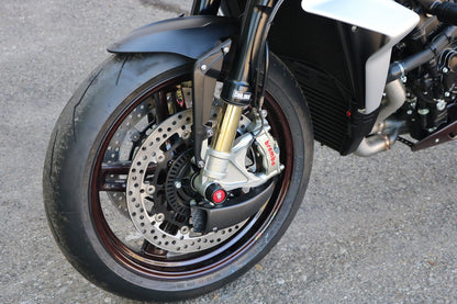 GP Brake Air Ducts carbon Ducati Streetfighter V4 SP2 (2023-2024) mat carbon gemonteerd op MV Agusta incl BST carbon velg ter voorbeeld