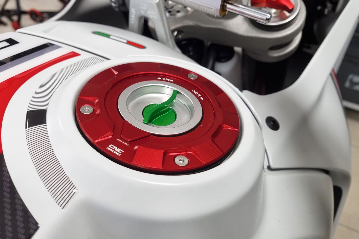Tankdop - Tricolore Ducati Monster 1200 (2013-2016)