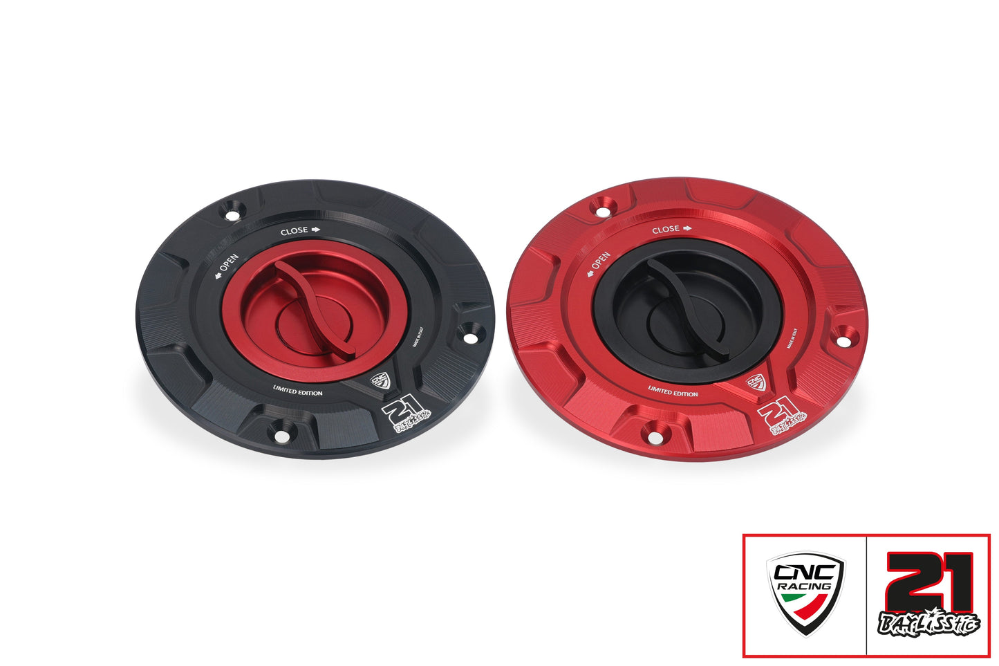 Snelsluiter tankdop Troy Bayliss Limited Edition Ducati Panigale 1199 S (2012-2015) varianten