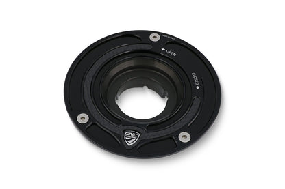 Tankdop buitenrand Carbonio Aprilia RSV1000 Factory (2006-2010) zwart
