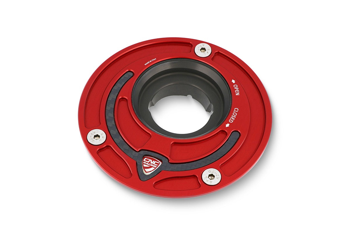 Tankdop buitenrand Carbonio Ducati Supersport 750 (1991-1997) rood